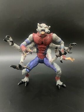 Marvel Spider-Man Classics 6 Arms Man-Spider  Loose Action Figure ToyBiz 2000